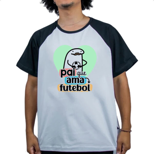 Camiseta Raglan Dia dos Pais Flork Futebol - Imagem 4