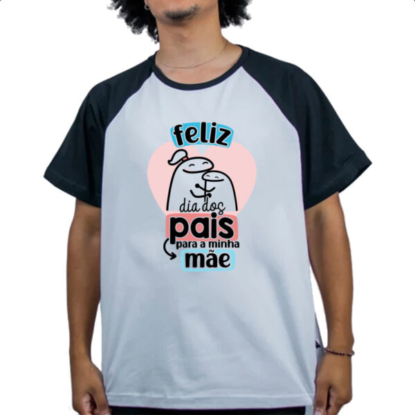 Camiseta Raglan Dia dos Pais Flork Mae - Imagem 4