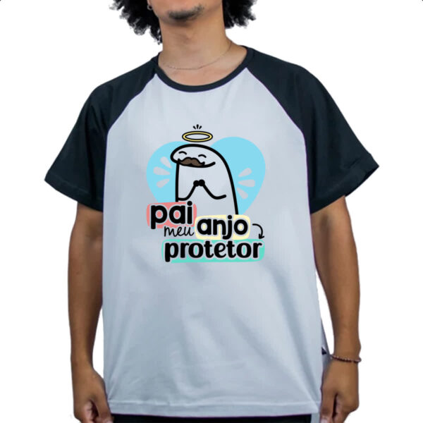Camiseta Raglan Dia dos Pais Flork Protetor - Imagem 4