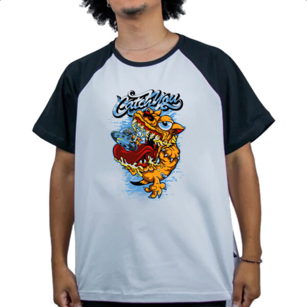 Camiseta Raglan Catch You - Imagem 4