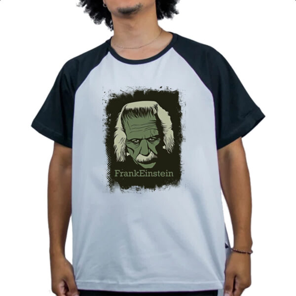 Camiseta Raglan FrankEinstein - Imagem 4