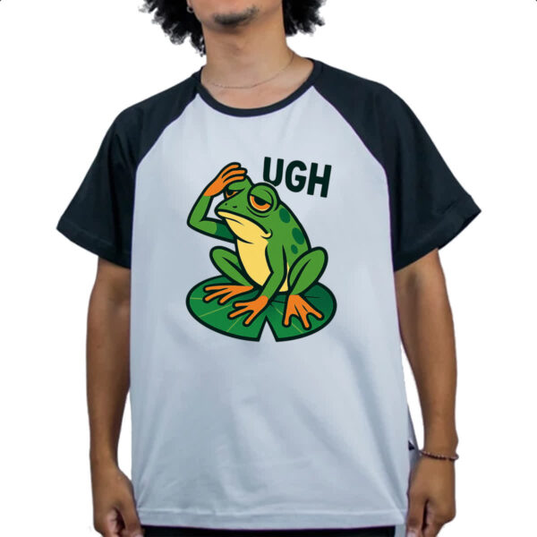 Camiseta Raglan Sapo com enchaqueca - Imagem 4