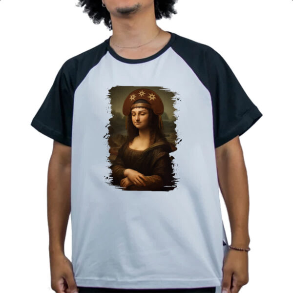 Camiseta Raglan Monalisa Cangaceira - Imagem 4