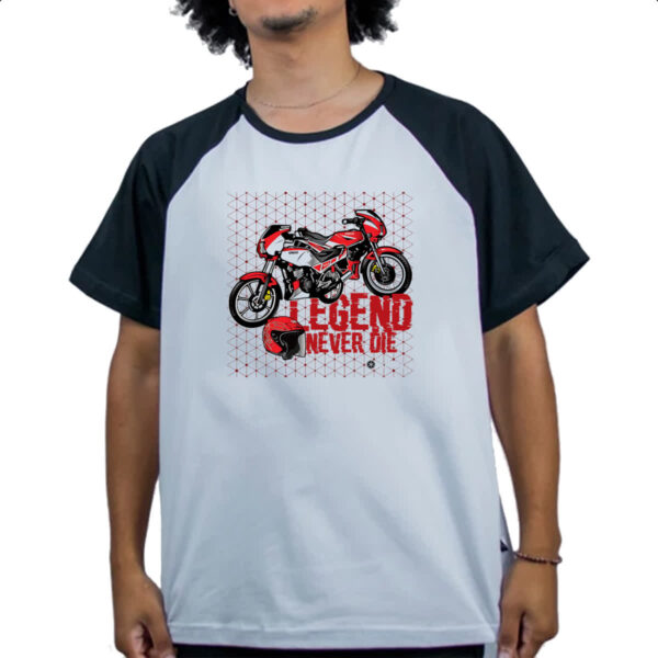 Camiseta Raglan RX-Z Legend Never Die - Imagem 4