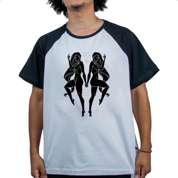 Camiseta Raglan Signo Yoga Gemeos - Imagem 4