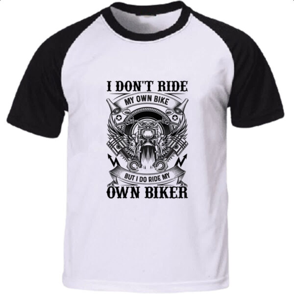 Camiseta Raglan Motorcycle Dont Ride