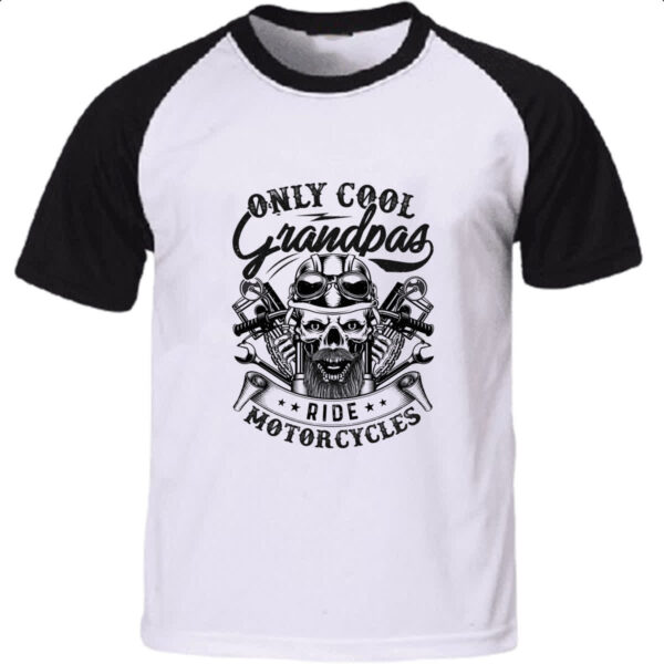 Camiseta Raglan Motorcycle Only Cool