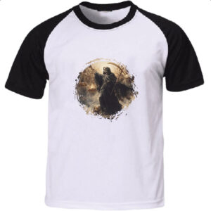 Camiseta Raglan Justica da morte