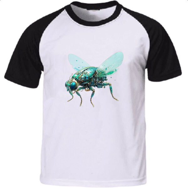 Camiseta Raglan Mosca robo