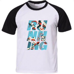 Camiseta Raglan Running Correndo Esporte