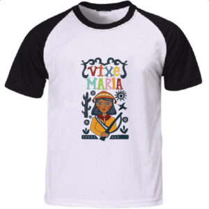 Camiseta Raglan Vixe Maria Bonita