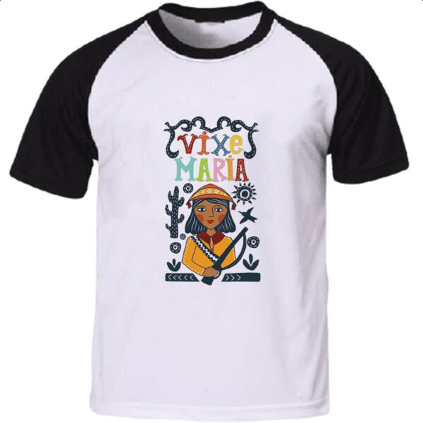 Camiseta Raglan Vixe Maria Bonita