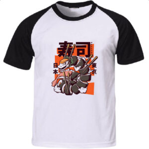 Camiseta Raglan Serpente Sushi