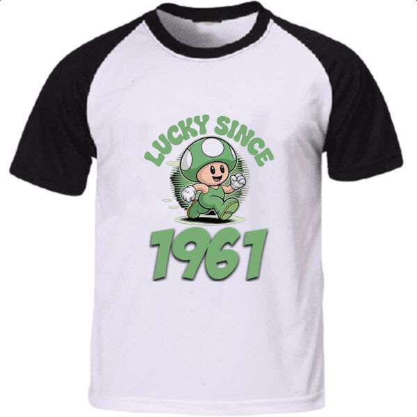 Camiseta Raglan Lucky Since 1961