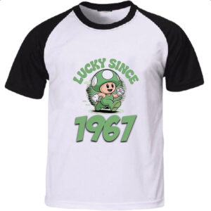 Camiseta Raglan Lucky Since 1967