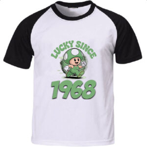 Camiseta Raglan Lucky Since 1968
