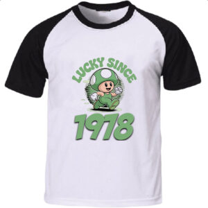 Camiseta Raglan Lucky Since 1978