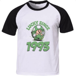 Camiseta Raglan Lucky Since 1993