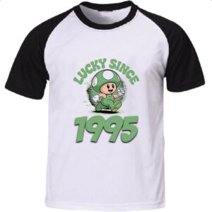 Camiseta Raglan Lucky Since 1995
