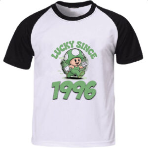 Camiseta Raglan Lucky Since 1996