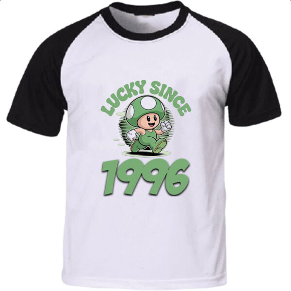 Camiseta Raglan Lucky Since 1996