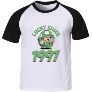 Camiseta Raglan Lucky Since 1997