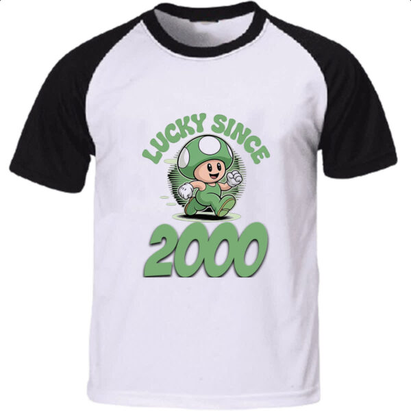 Camiseta Raglan Lucky Since 2000