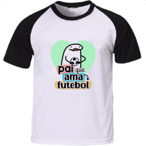 Camiseta Raglan Dia dos Pais Flork Futebol