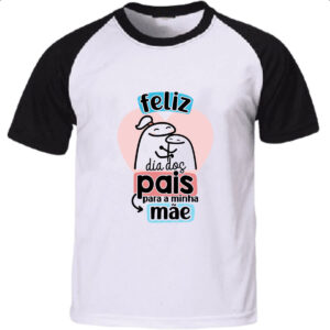 Camiseta Raglan Dia dos Pais Flork Mae