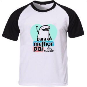 Camiseta Raglan Dia dos Pais Flork Melhor 2