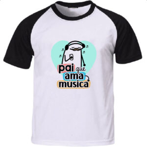 Camiseta Raglan Dia dos Pais Flork Musica