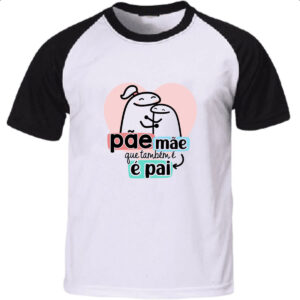 Camiseta Raglan Dia dos Pais Flork Pae
