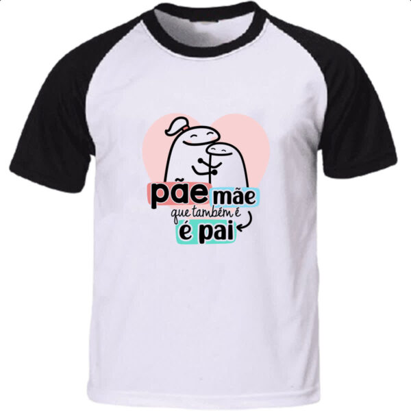 Camiseta Raglan Dia dos Pais Flork Pae