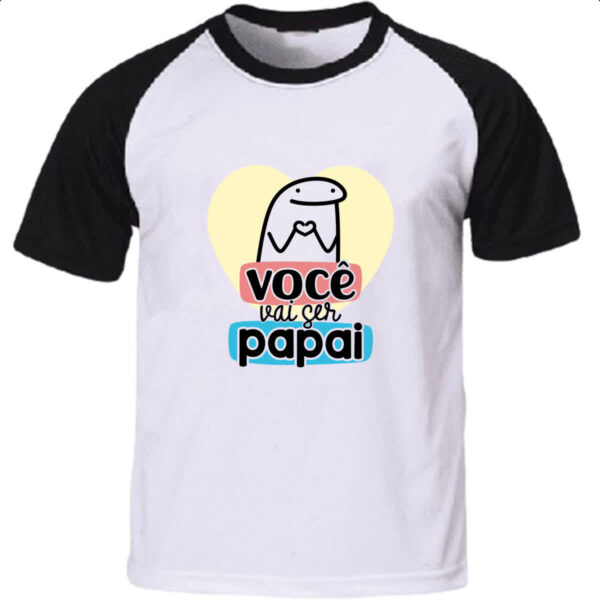 Camiseta Raglan Dia dos Pais Flork Papai
