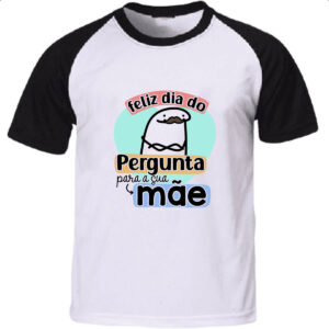 Camiseta Raglan Dia dos Pais Flork Pergunta