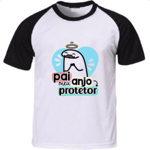 Camiseta Raglan Dia dos Pais Flork Protetor