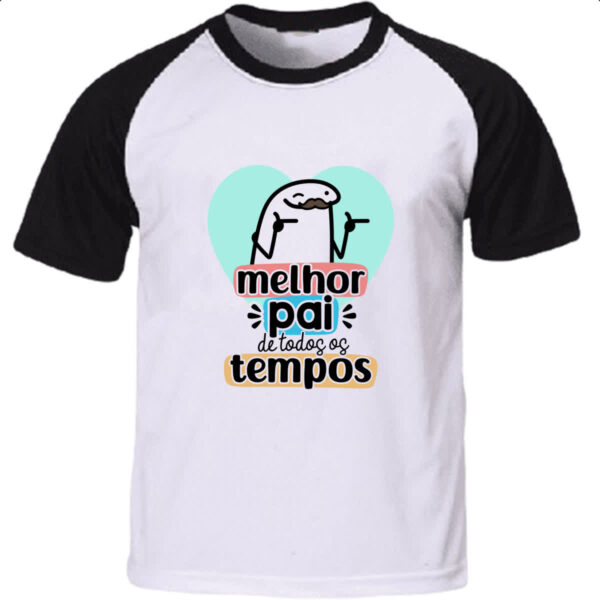Camiseta Raglan Dia dos Pais Flork Tempos
