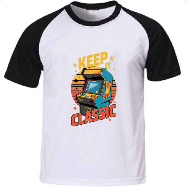 Camiseta Raglan Arcade Keep it Classic