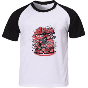 Camiseta Raglan Bolliche Psicodelico