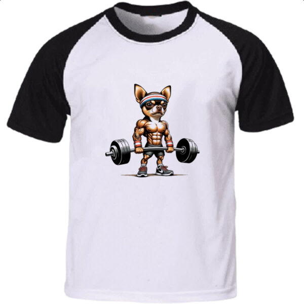 Camiseta Raglan Chihuahua Maromba