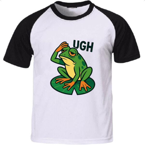 Camiseta Raglan Sapo com enchaqueca
