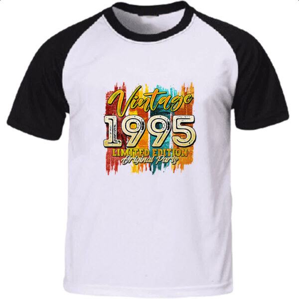 Camiseta Raglan Vintage 1995 Limited Edition
