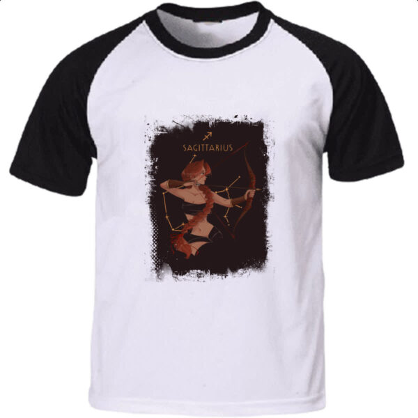 Camiseta Raglan Anime Signo de Sagitario