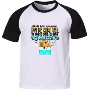 Camiseta Raglan Capivara Dia de cada vez