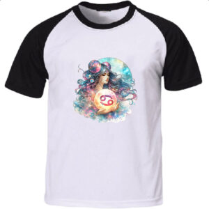 Camiseta Raglan Signo Diva de Cancer