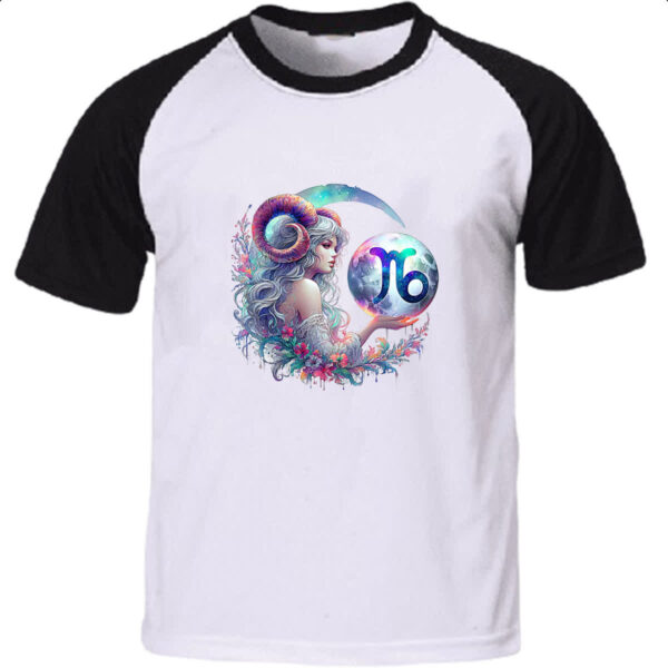 Camiseta Raglan Signo Diva de Capricornio
