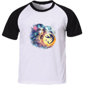 Camiseta Raglan Signo Diva de Escorpiao
