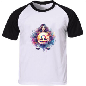 Camiseta Raglan Signo Diva de Libra