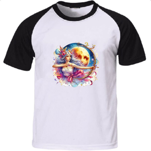 Camiseta Raglan Signo Diva de Sagitario