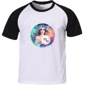 Camiseta Raglan Signo Diva de Virgem